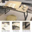 Bureau portatif réglable pour ordinateur portable pour lit et canapé avec bureau divisé-2091553660