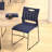 881 lb. Capacity Sled Base Stack Chair with Carry Handle and Air-Vent Back-74931501