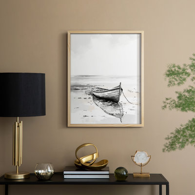 NAUTICAL Series CDL XXXV, reproduction encadrée - bois massif
