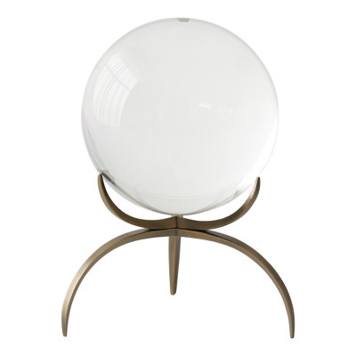 Orbe transparent - bronze