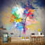 Papier peint amovible coloré avec art abstrait-288928536