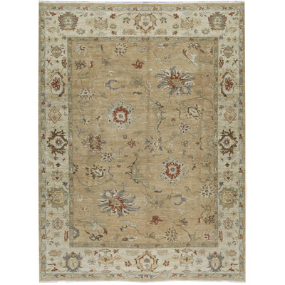 One-of-a-Kind Rectangle 11'11" x 15'2" Hand Knotted Area Rug