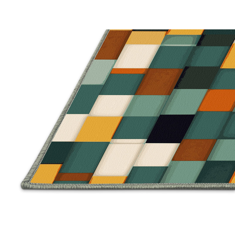 Earth Bound Textures Rug, Square 8'