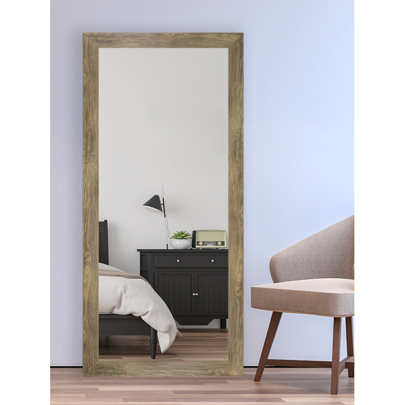 Aden Wood Mirror, 65.5" H x 30.5" W