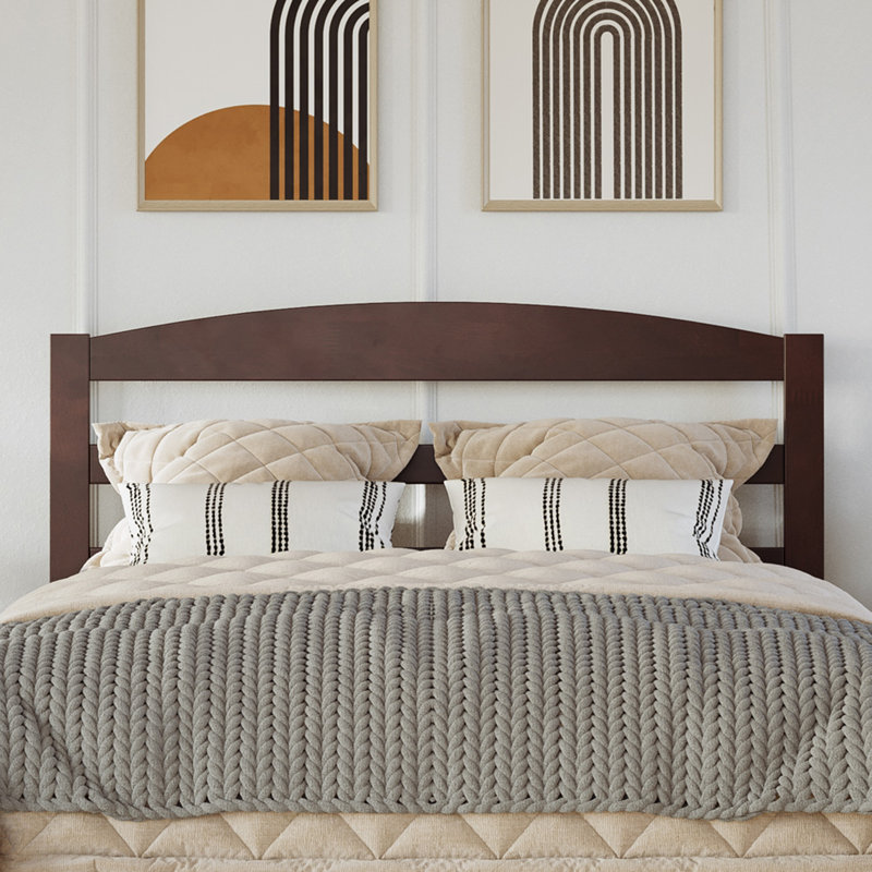 Elliana Solid Wood Headboard, Full, Espresso