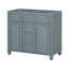 Ensemble de meuble-lavabo autoportant avec lavabo et 2 tiroirs