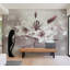 Murale florale pelez et collez - Magnolias en fleurs-1892273825