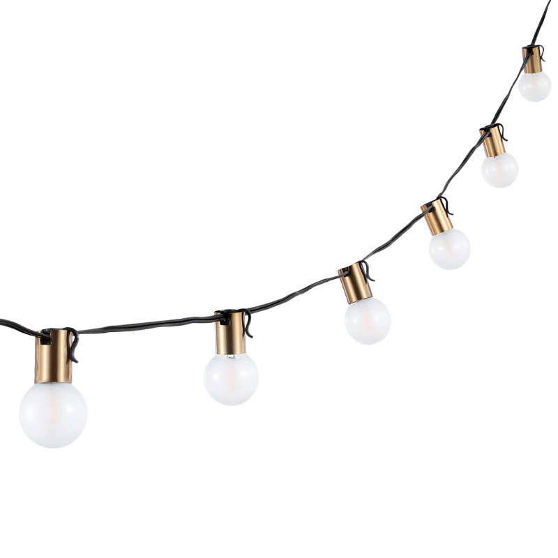 Walling Outdoor 10 - Bulb 120'' Plug-in String Light