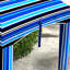 Cabanon d'extérieur portatif avec parasol Outsunny