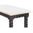 Barley 80'' Marble Top Console Table