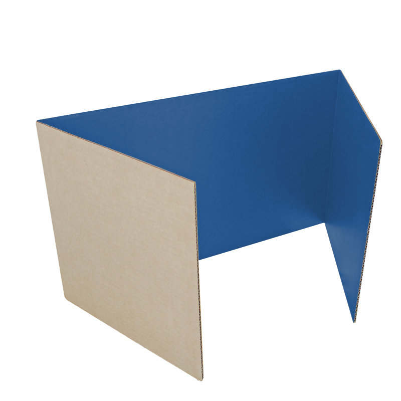 Carrelage en plastique, Bleu, H 18 po x l 48 po x P 0,16 po