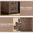 3 Drawers End Tables with Storage and Built-in Outlets for Living Room-1184331662-1184331661