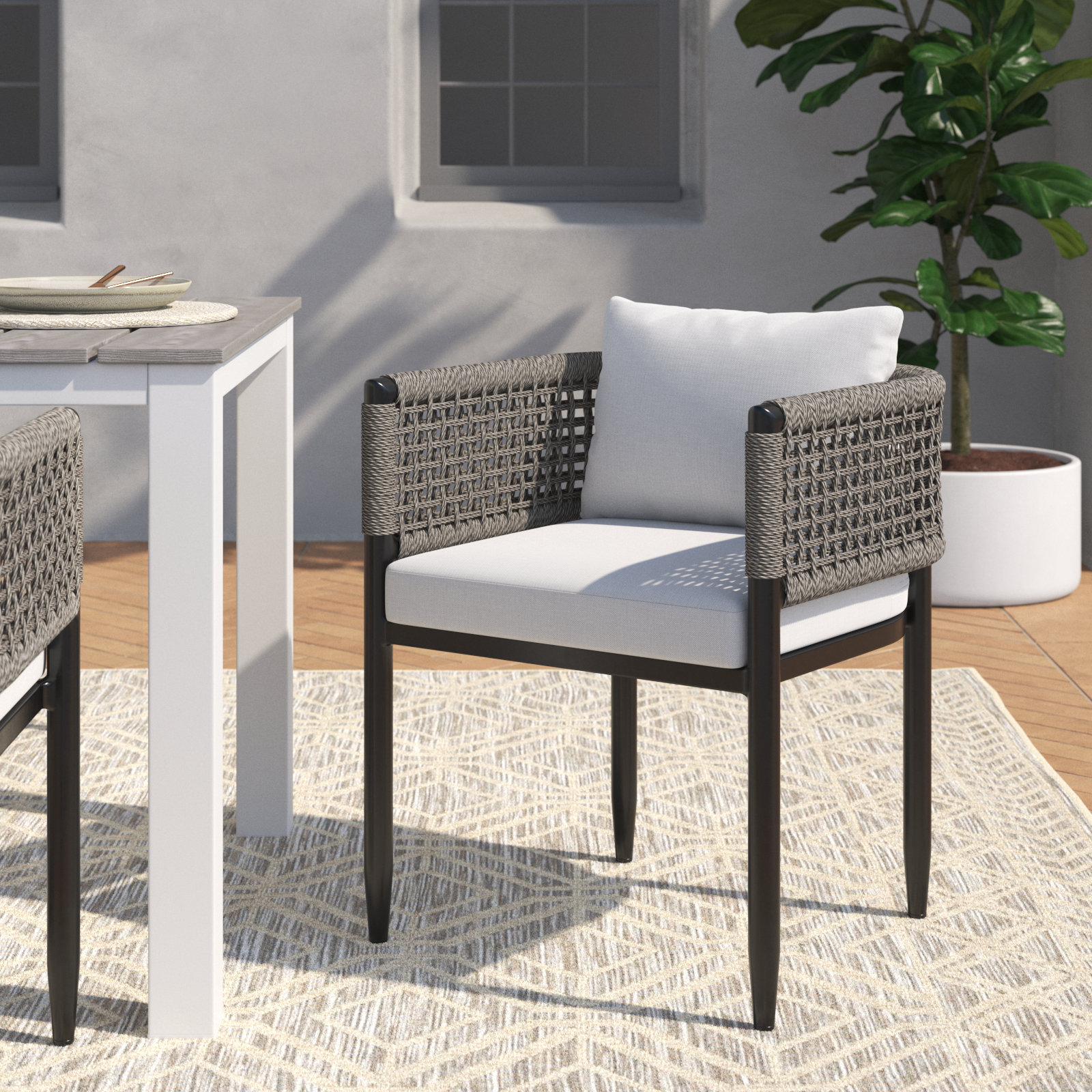 Chervonne Patio Armchair