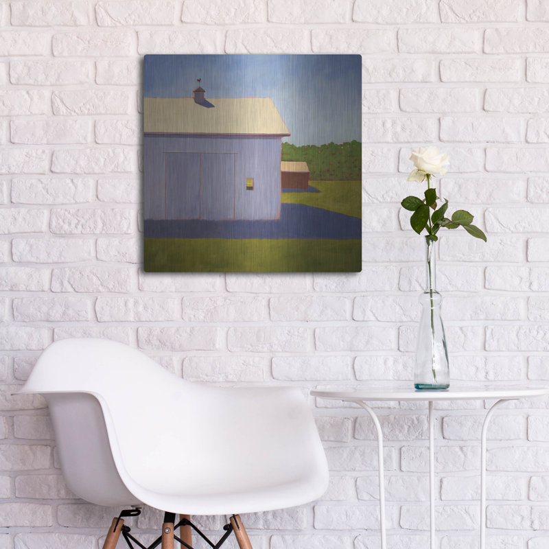  «Velvet Violet 1» par Carol Young, art mural en métal, 24 po x 24 po, H 24 po x l 24 po