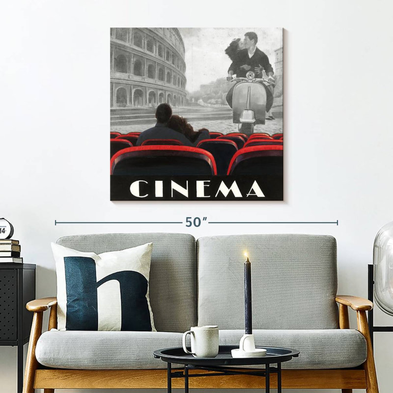 Tergel Cinéma Roma, H 30 po x l 30 po