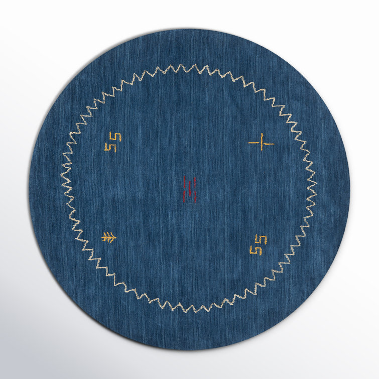 Danforth Hand-Woven Flatweave Wool Area Rug