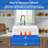 Salena 32'' L Double Bowl Fireclay Kitchen Sink