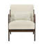 Chaise d'appoint moderne avec coussin moelleux en velours côtelé et meubles de maison 1 pièce avec structure en bois d'hévéa-1277951443
