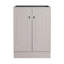 Meuble-lavabo autoportant 24 po et 2 portes d'armoire à fermeture en douceur - sans le lavabo-129849869