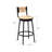 Chassady Swivel Counter Stool with Metal Frame-2111686570