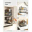 2-Tier Under Sink Organizer with Sliding Baskets