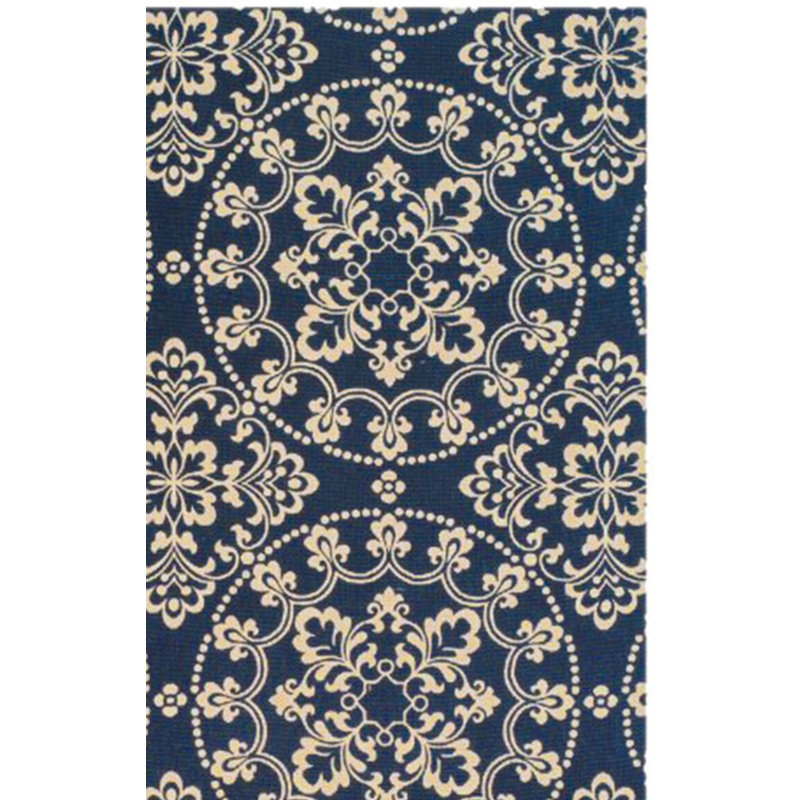 Charing Cross Cedar Brook Hand Loomed Jute Ikat Rug, Rectangle 8' x 10'