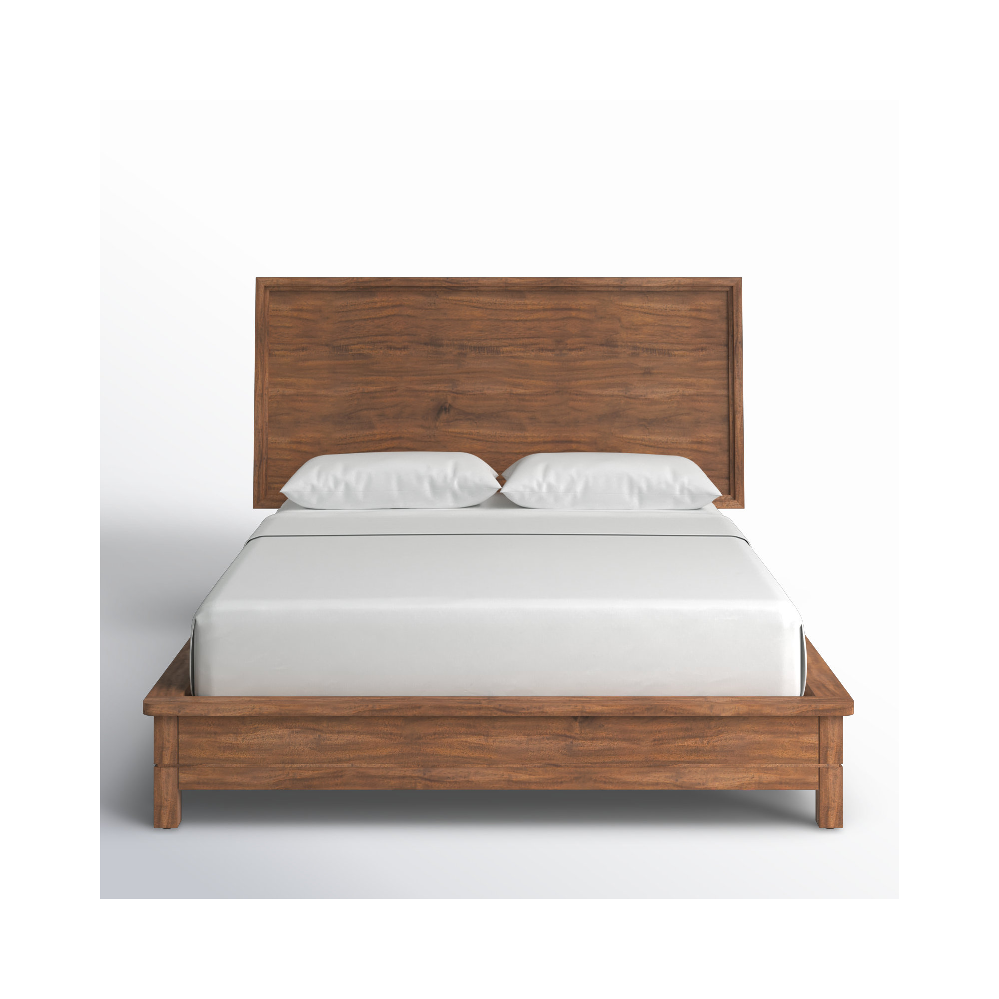 Wrightia Bed, Honey Maple, King