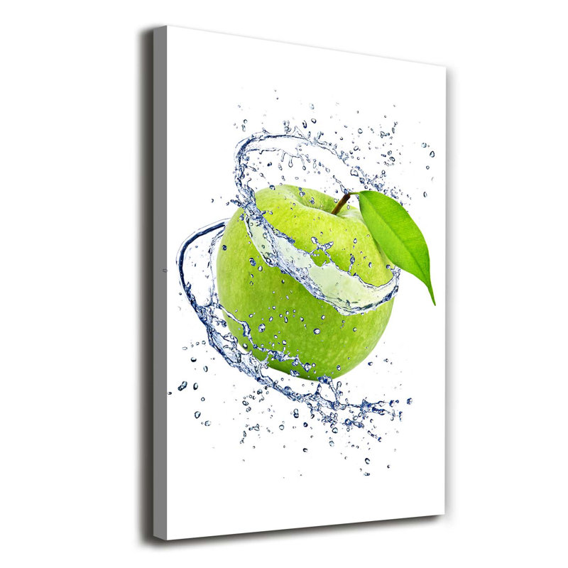 Green Apples - Wrapped Canvas Print