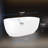 59" X 31.5" Freestanding Soaking Acrylic Bathtub