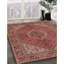 Tapis en laine rouge / beige-882989494