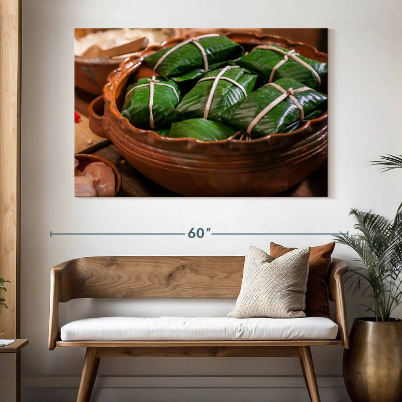 Yarlin Guatemalan Tamales, 34" H x 51" W