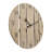 Sage Timber Natural Tone Round Wood Wall Clock