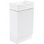 Ensemble de meuble-lavabo 18,6 po avec lavabo, armoire, tablette en céramique et porte-papier hygiénique, lavabo disponible à gauche ou à droite-776266387