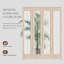 Porte pliante en bois massif non fini avec trousse de quincaillerie d'installation-106924435