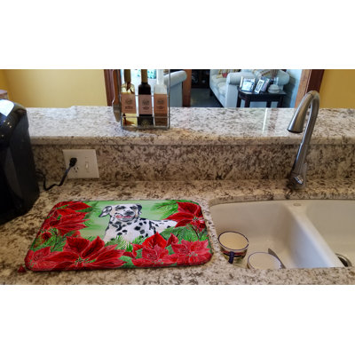 Tapis de séchage poinsettas dalmatien