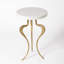 Silhouette Marble End Table-43400660-43400661
