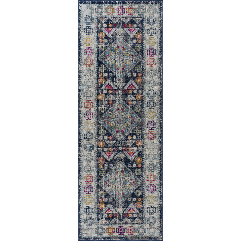 Cobien Oriental Indoor Rug, Runner 2'7" x 7'3"