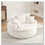 Chaise longue surdimensionnée en forme de citrouille désossée-62969458