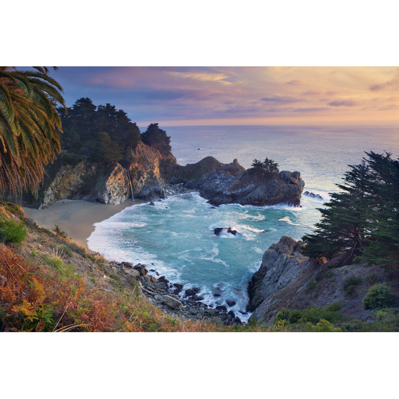McWay Falls - Photographie sur toile tendue, L 12 po x H 8 po