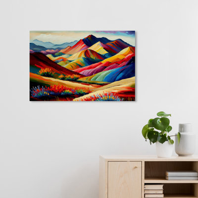 Colorado in My Mind - peinture sur toile tendue