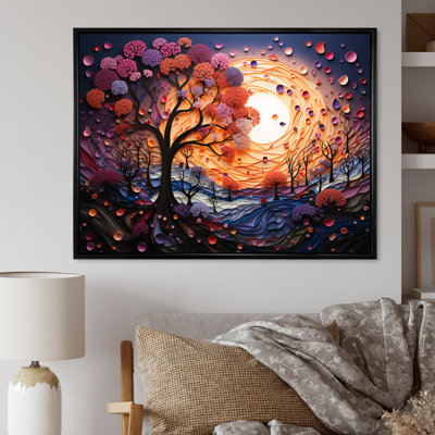 " Romantic Landscape Melting Hearts I "