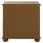 Jessy Wood Bun Foot Nightstand