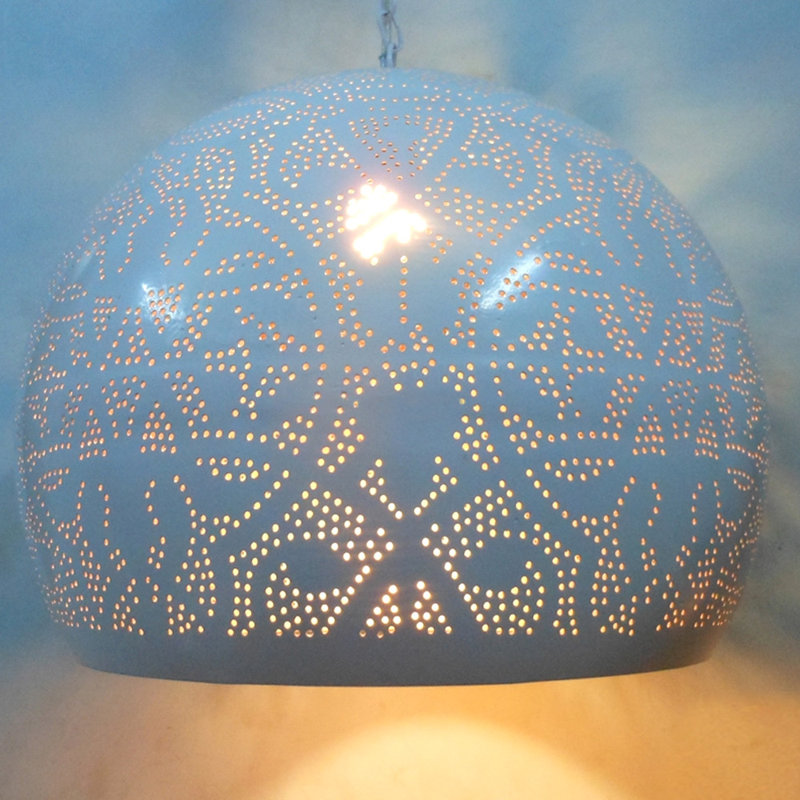 Chao 1 - Light White Dome Pendant
