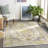 Creedon Oriental Moss Green/Navy/Beige Area Rug-359748268