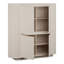Chanceton 162cm Four-Door Highboard with Shelving