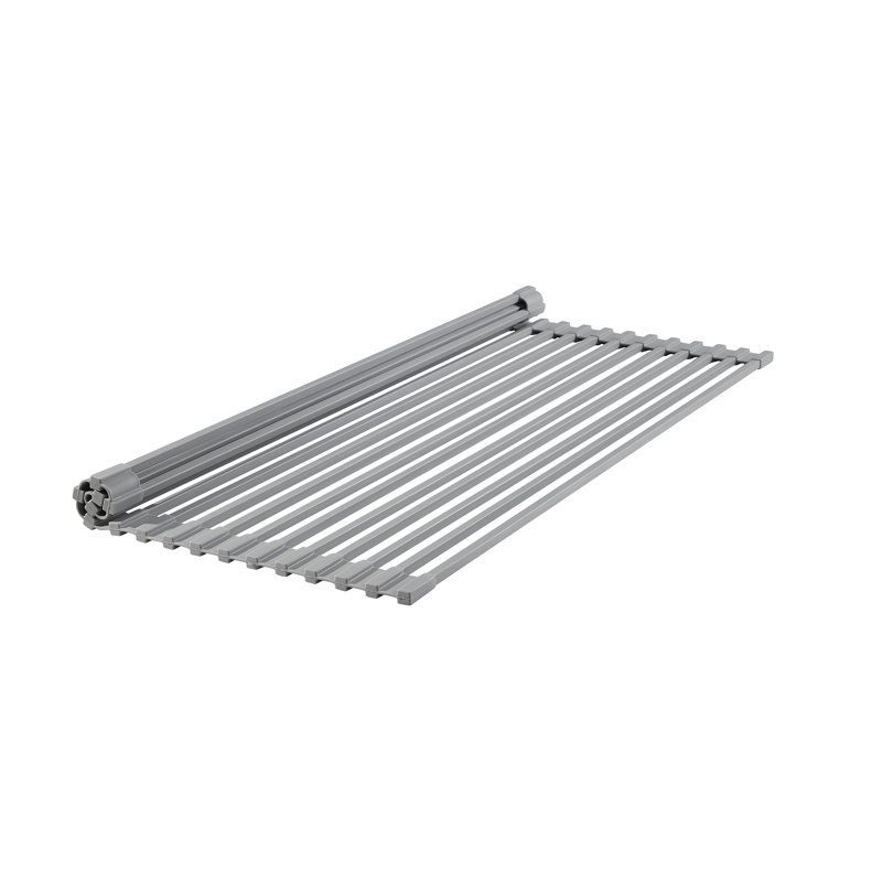 Grille d'évier de cuisine 17 po x 13 po Swiss Madison, Gris