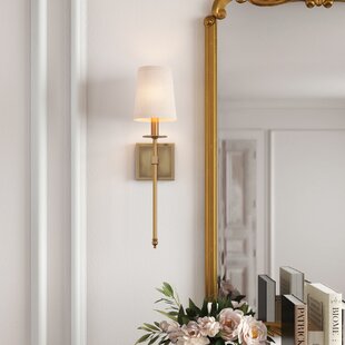 Brushed Brass Wall Sconce - Wayfair Canada