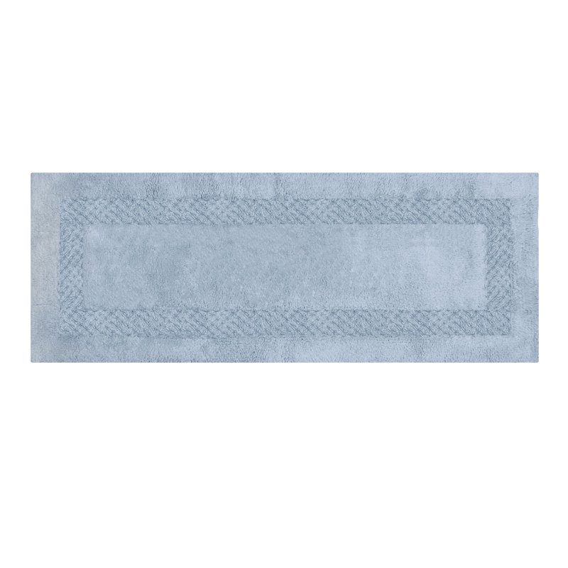 Antigona Soft Bath Rug, 21" W x 54" L, Blue