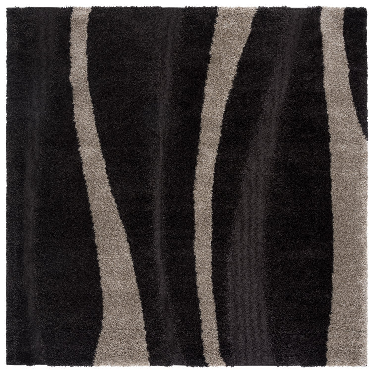 Angle Shag Performance Abstract Rug