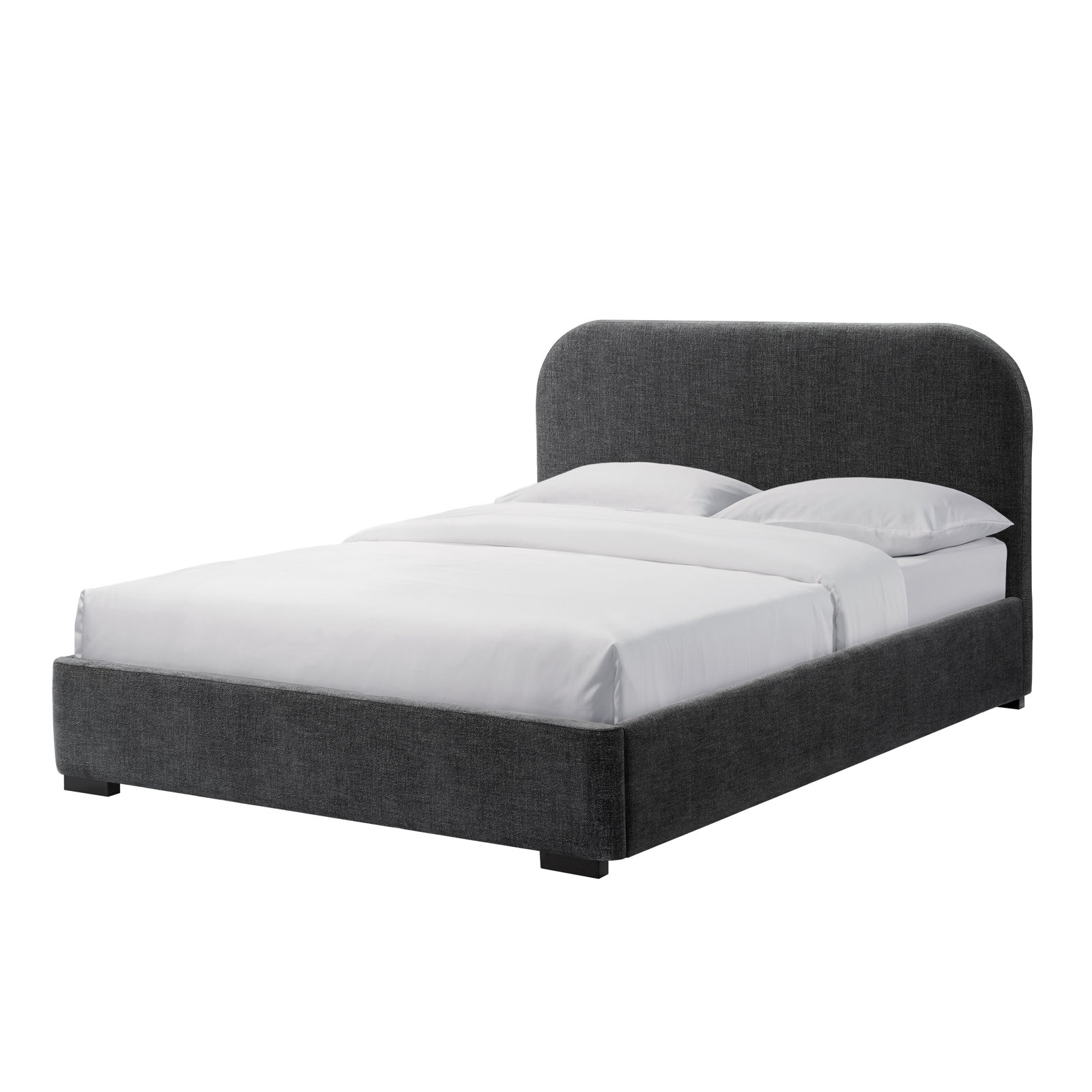 Reigen Platform Bed, King, Black